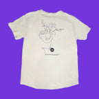 The HBM Logo Tee, Back - White