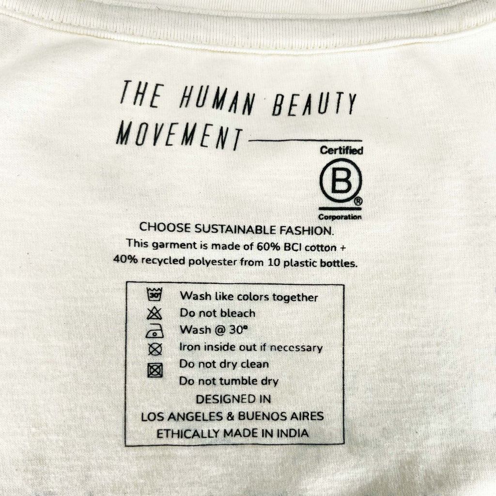 The HBM Logo Tee Care Instructions