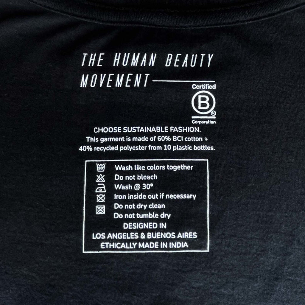 The HBM Logo Tee Care Instructions