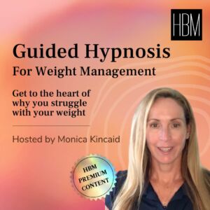 Guided hypnosis for weight management